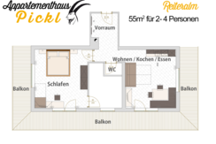 Appartement - Reiteralm
