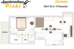 Appartement - Dachstein (Dachgeschoß)