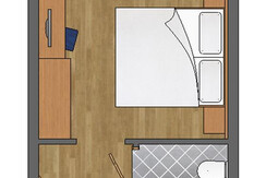 Reiters Wohlfühlhotel - Grundriss DZ "Planai"