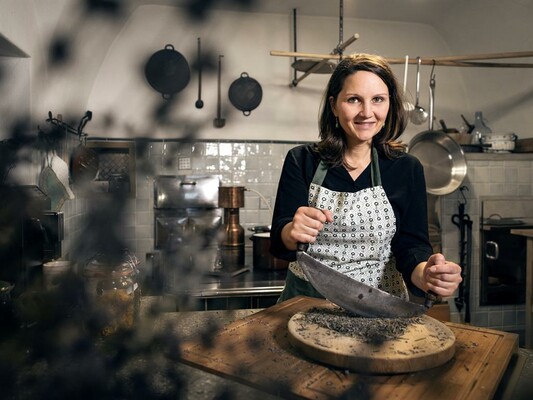 Ihre Gastgeberin Claudia Pechhacker | © Stefan Leitner