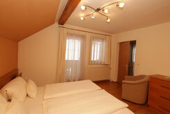 Appartment Rittis Schlafraum