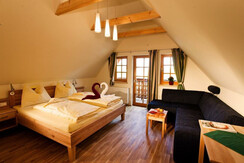 Rothschädl Balkonzimmer Doppelbett