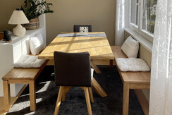 s'Kraftplatzl, Bad Aussee, Esstisch