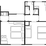 Photo of Apartment, shower, toilet, 2 bed rooms | © App. Scharzenberger & Hinteregg