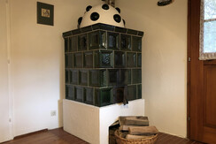 Schloss Arnfels Wächterhaus Kachelofen