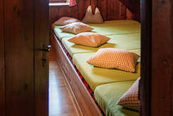 Blick ins 5 Bett-Lager