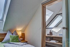 Blick ins Badezimmer