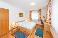 Bedroom 1 with double bed