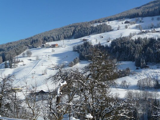 Blick zur Planai vom Balkon | © Steinwender