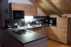 Küche Ferienwohnung Apfelbaum