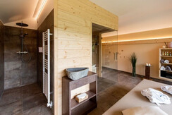 Sunkihof Schaffelkeuschn Ruheraum mit Sauna