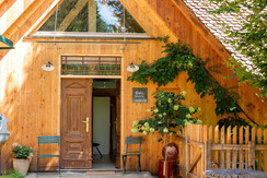 Eingang zur Naturwiese im Schilcherland