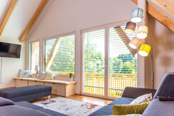 Von der Wohnlandschaft, mit Blick in die Natur