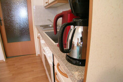 Voll ausgestatteter Küchenblock