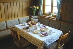 Frühstücksraum Urlaub am Bauernhof Malli