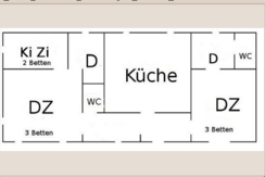 Grundriss Ferienhaus