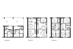Villa Kreischberg Haus 2 en 3 plattegrond