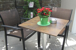 Villa zur Schmied'n Bistrotisch