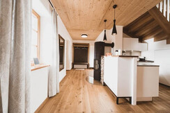 Eingangsbereich im Appartement Nussbaum