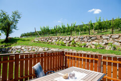 Kastanienzimmer Terrasse