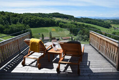 Weingut Georgiberg Terrasse