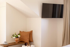 Weingut Kogler Appartement Morgensonne Bett