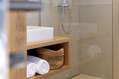 Weingut Kogler Appartement Morgensonne Badezimmer