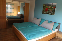 Weinstraßenapartment Schlafzimmer