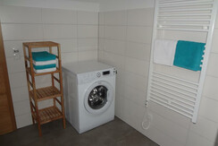 Weinstraßenapartment Waschmaschine