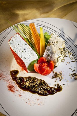 Schaffrischkäseterrine