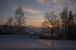 Sonnenuntergang in St. Kathrein/O.