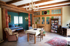 offener Wohnbereich im Presshaus