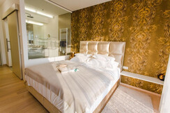 Wohnen im Wein Schlafzimmer