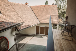 Weingut Wolfgang Maitz Winzerzimmer Ausblick