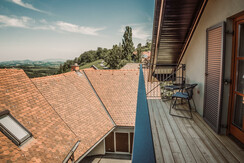 Weingut Wolfgang Maitz Winzersuite Balkon Aussicht