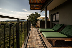 Weingut Wolfgang Maitz Winzersuite Balkon