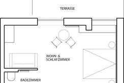 Weingut Wolfgang Maitz Winzersuite Grundriss