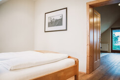 Weingut Wolfgang Maitz Winzersuite Bett