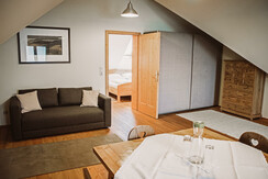 Weingut Wolfgang Maitz Winzersuite Wohnbereich