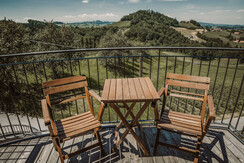 Weingut Wolfgang Maitz Winzersuite Balkon