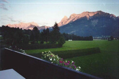 Balkon Ostblick  i. Gesäuse
