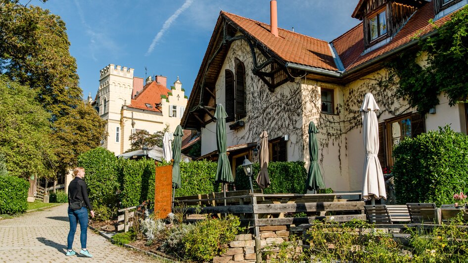 Genussplatz Schloss Lustbühel | © Graz Tourismus - Mias Photoart