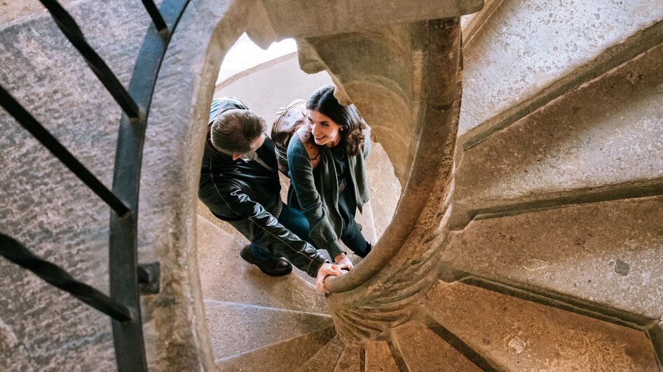 Doppelwendeltreppe