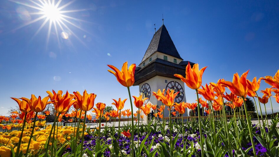 Uhrturm Graz | © Graz Tourismus - Harry Schiffer