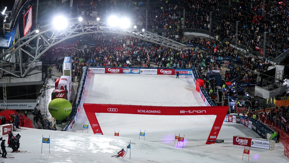 Nacht-Riesentorlauf Schladming | © Martin Huber