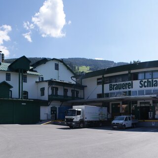 Außenansicht der Schladminger Brauerei