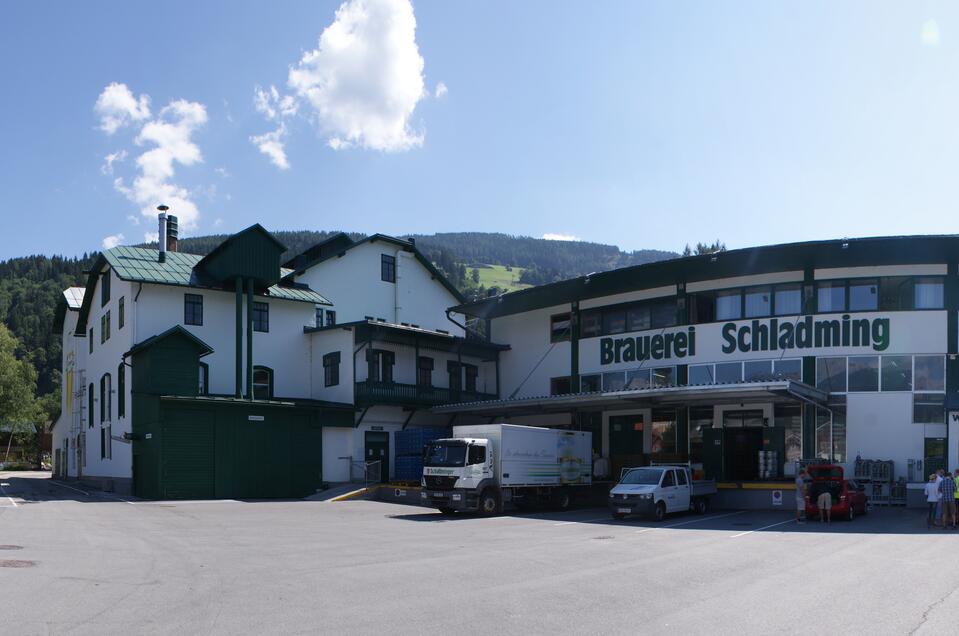 Außenansicht der Schladminger Brauerei