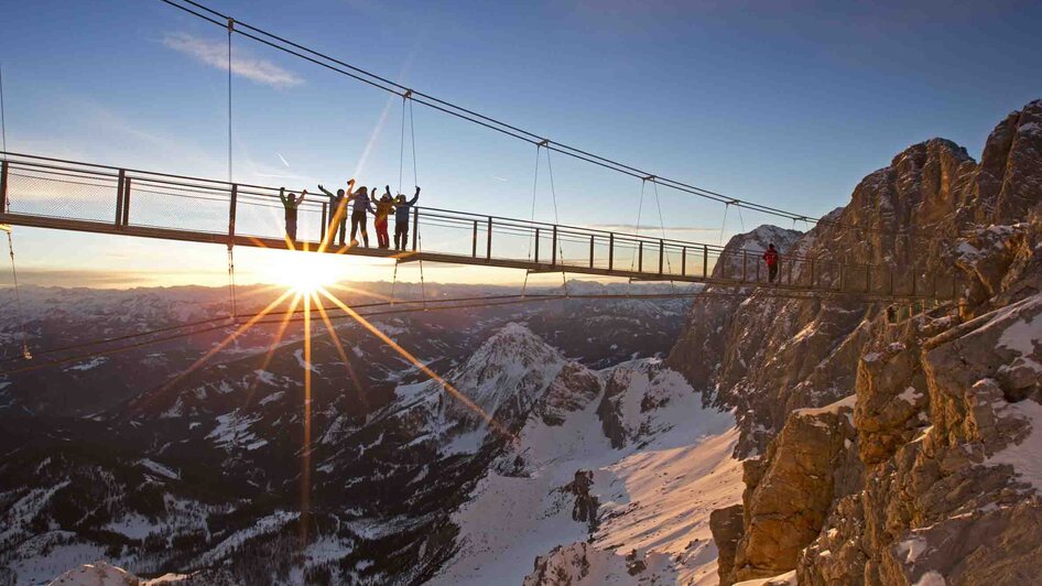 Die höchstgelegene Hängebrücke Österreich's - ein Erlebnis für Jung und Alt! | © Herbert Raffalt