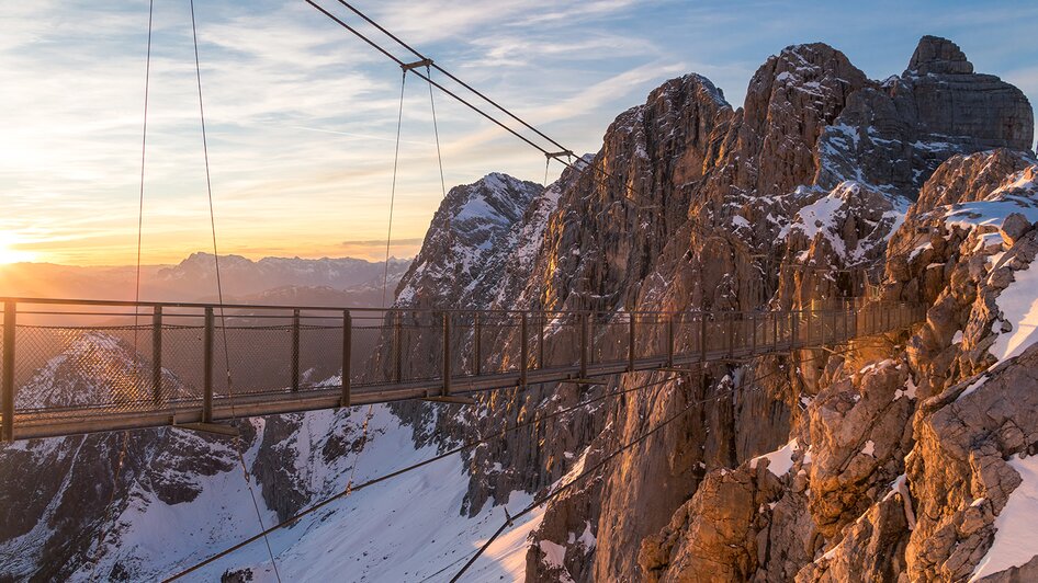 Die höchstgelegene Hängebrücke Österreich's - ein Erlebnis für Jung und Alt! | © Alexander Klünsner