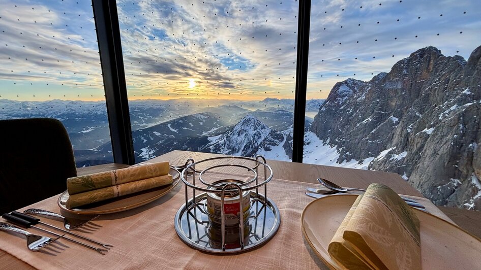 Ein Abendessen der besonderen Art.